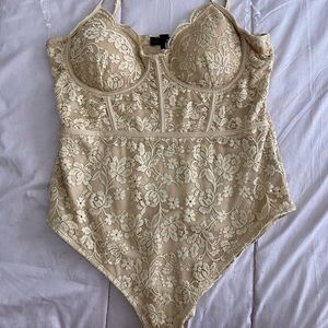 Faded rose tan bodysuit